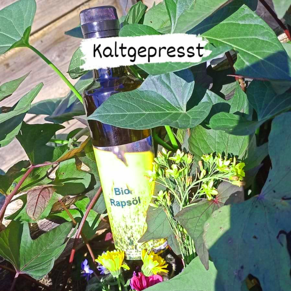 Rapsöl, kaltgepresst